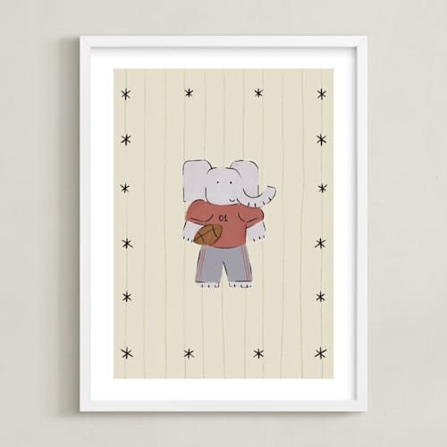 This is a sand nursery wall art with standard by Zove Ahhh called little all-stars 1