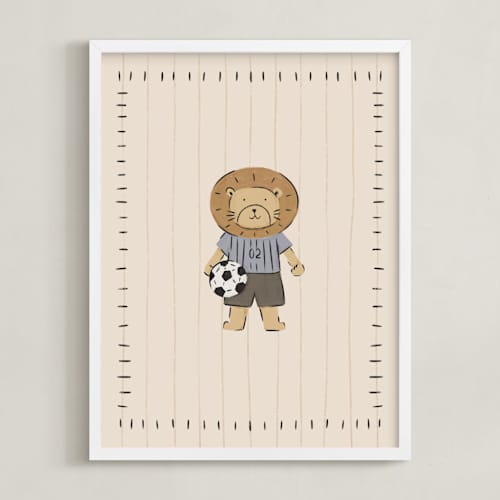 This is a sand nursery wall art with standard by Zove Ahhh called little all-stars 2