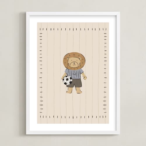 This is a sand nursery wall art with standard by Zove Ahhh called little all-stars 2