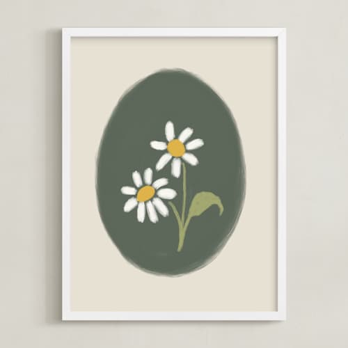 This is a olive green nursery wall art with standard by Huefete called timeless 2