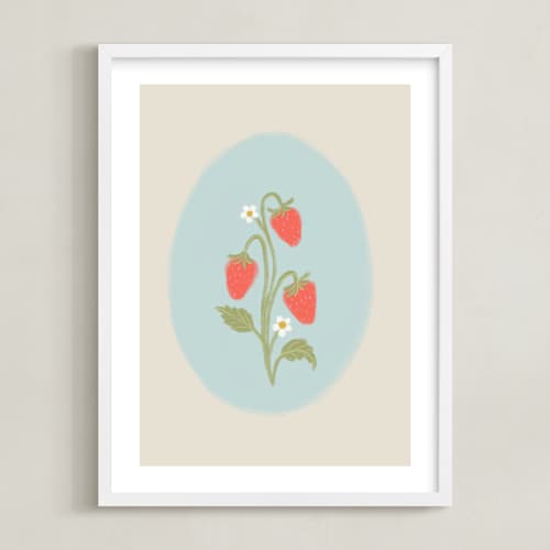This is a ocean mint nursery wall art with standard by Huefete called timeless 1