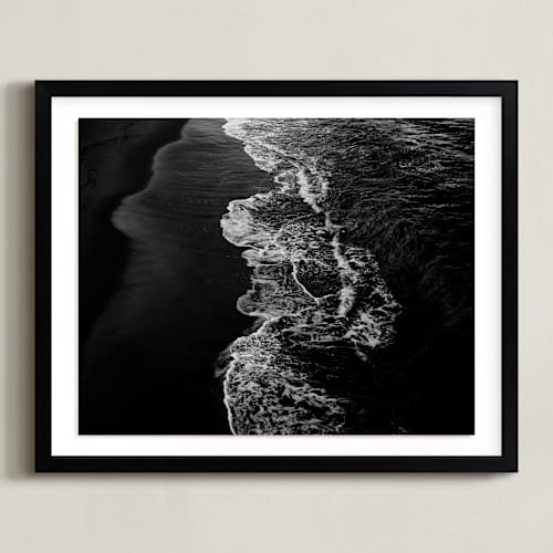 This is a black and white art with standard by LindseyErin called swell