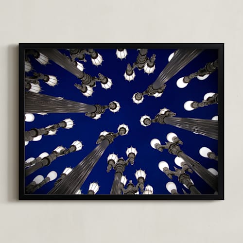 This is a midnight art with standard by Jessica Cheney called the lighthouse