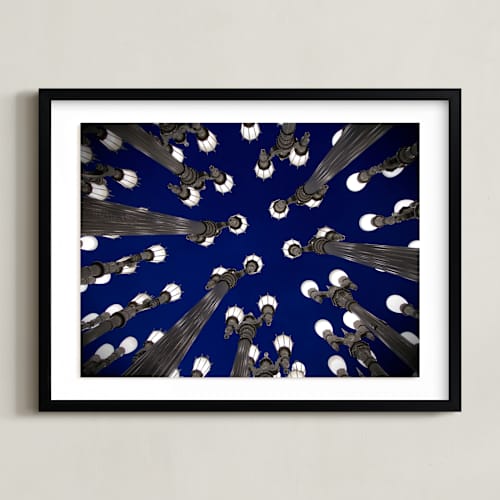 This is a midnight art with standard by Jessica Cheney called the lighthouse