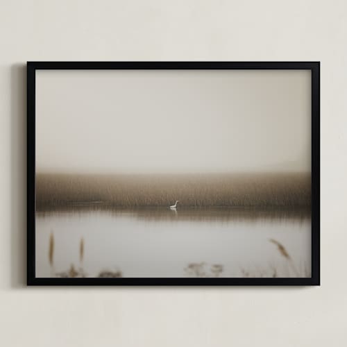 This is a wetland art with standard by Lucia Coppola called fragile equilibrium