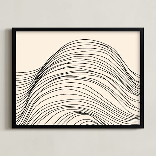 This is a midnight art with standard by Jayne Alfieri called riders curl 1