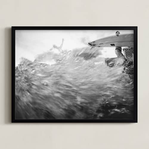 This is a ocean noir art with standard by Tania Medeiros called tides of motion