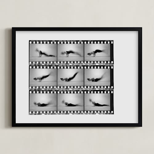 This is a vintage grey art with standard by Kelsey Mucci called the worm in motion