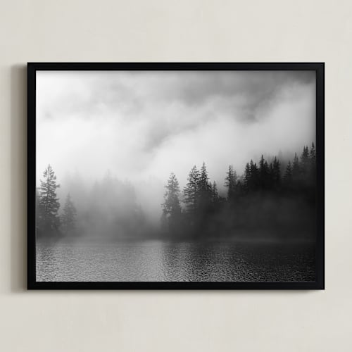This is a dark grey art with standard by Jennifer Morrow called dark fog