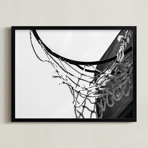 This is a analog art with standard by Jennifer Mckinnon Richman called hoop dreamin'