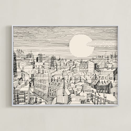 This is a sand art with standard by Catilustre called city blues