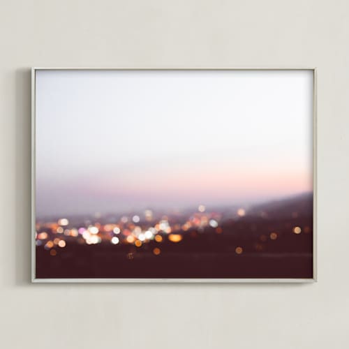 This is a dark violet art with standard by Caroline Mint called fallen