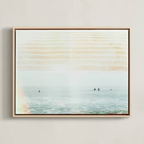 This is a ocean art with standard by Kamala Nahas called county line 3