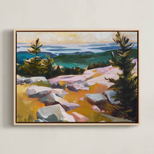 This is a sienna art with standard by Jess Franks called in the heights