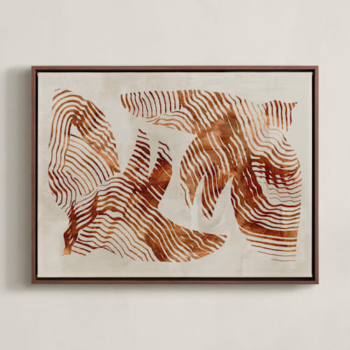 This is a sepia art with standard by Mojca Dolinar called two birds
