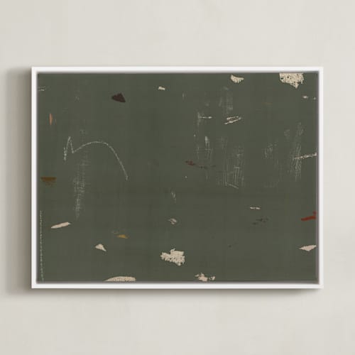 This is a green art with standard by Shiho Whitehead called play