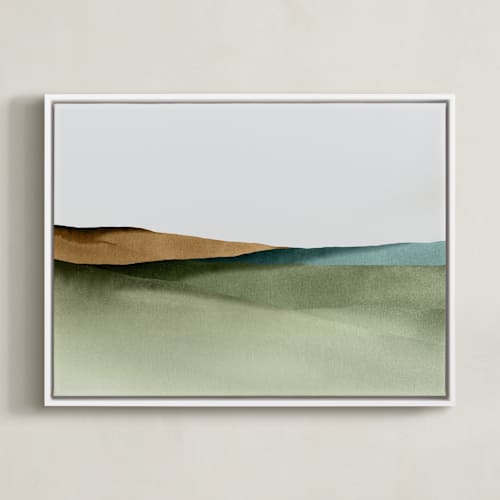 This is a green art with standard by Little Valley Studio called rolling fields