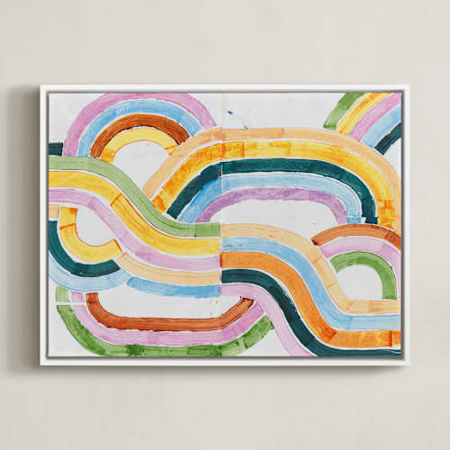 This is a sunshine art with standard by Lise Gulassa called sun river