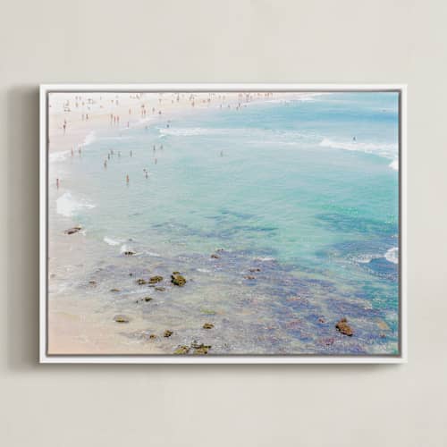 This is a seafoam art with standard by Krissy Bengtson called bondi