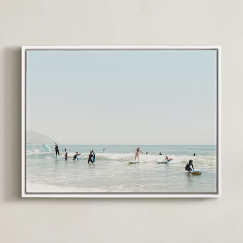 This is a summer art with standard by Kamala Nahas called surf school