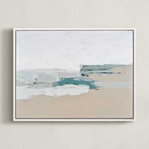 This is a cream art with standard by Caryn Owen called whitecaps
