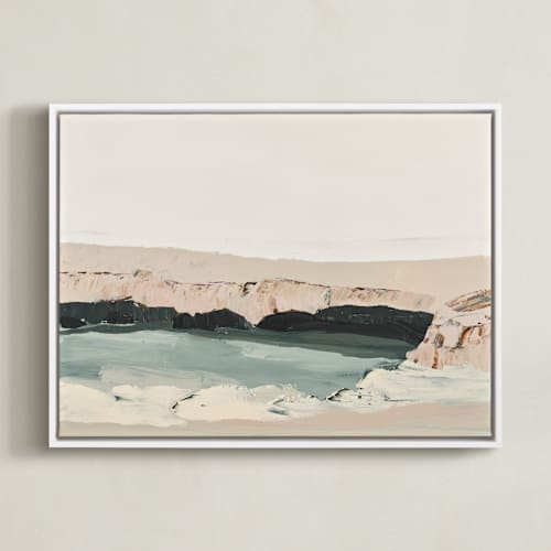 This is a sandstone art with standard by Caryn Owen called northern california seacave
