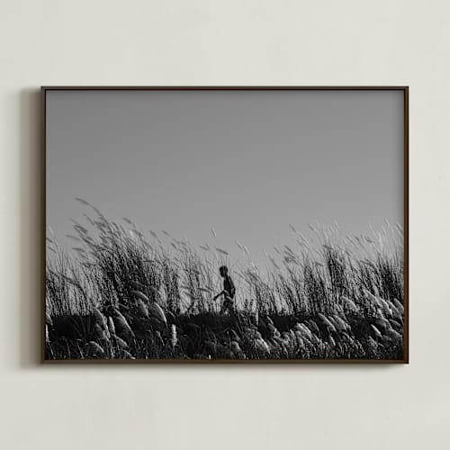 This is a dusk art with standard by Alaric Yanos called flight and hike ii