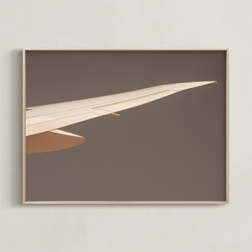 This is a pink art with standard by Benno and Noosa called voyage