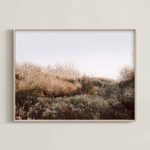 This is a wheat art with standard by Robin Ott called the preserve