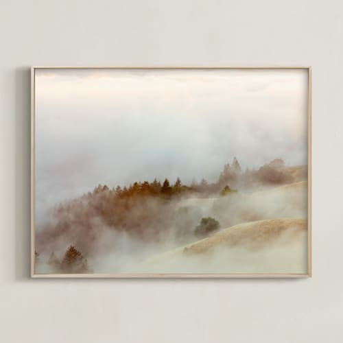 This is a tan art with standard by Tania Medeiros called summer fog