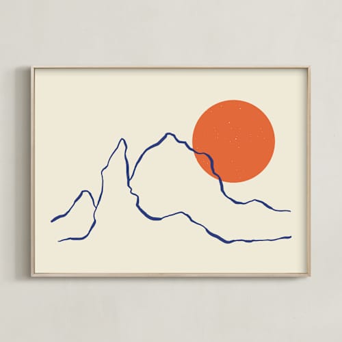 This is a clementine art with standard by Adelyn T. called rise again