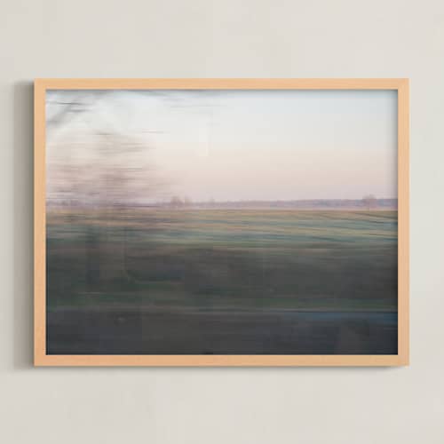 This is a dawn art with standard by lulu and isabelle called dawn on the go
