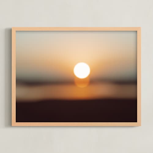 This is a sunrise art with standard by Owl and Toad called rise