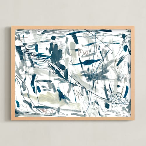 This is a ocean art with standard by Kristine Sarley called take the leap
