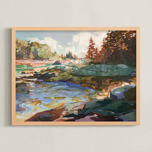 This is a sienna art with standard by Jess Franks called slow down