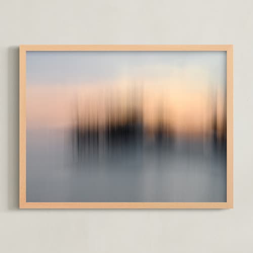 This is a sunset art with standard by Rachel Francis called last light