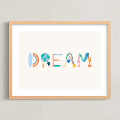 This is a rainbow art with standard by SunLee Art called dream dream