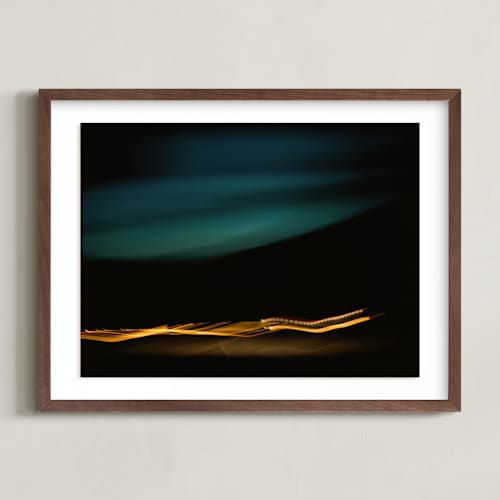 This is a neon lights art with standard by Rachel Marie Keba called night drive