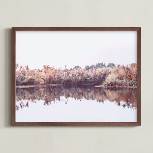 This is a autumn art with standard by Maja Cunningham called down by the docks