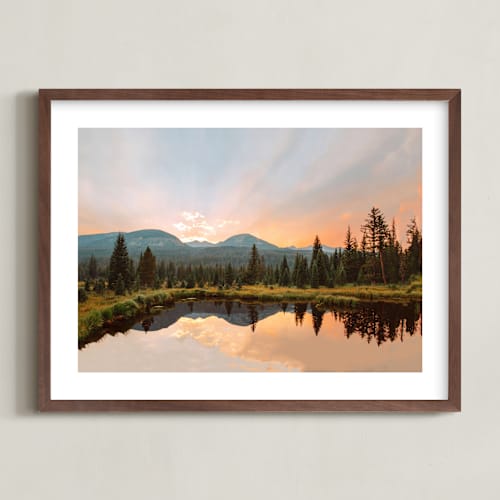 This is a forest art with standard by Alicia Abla called wanderlust