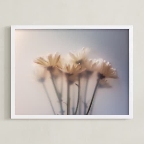 This is a lavender violet art with standard by Aralyn Griesbach called hazy daisy