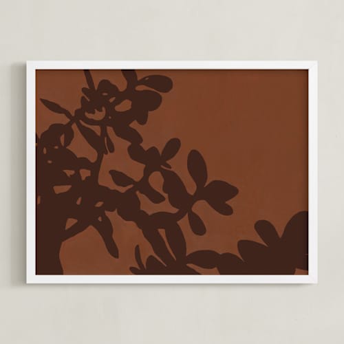 This is a terracotta art with standard by Kate Sowinski called warm stillness