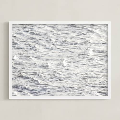 This is a silver art with standard by Lisa Sundin called under the surface