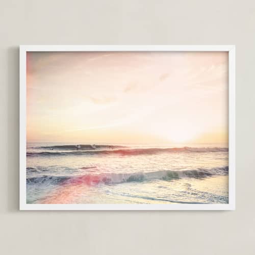 This is a lomo art with standard by Kamala Nahas called beach affect