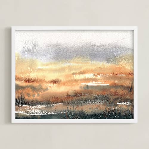 This is a earthy brown art with standard by Samantha Tang called dance to your own intuition