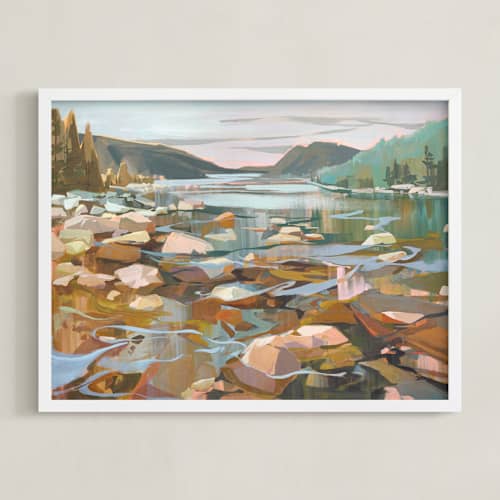 This is a blush art with standard by Jess Franks called rest easy
