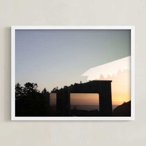 This is a sunset art with standard by Owl and Toad called indefinite horizon 2