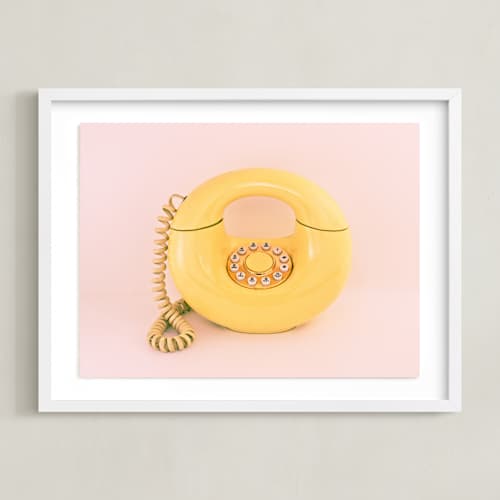 This is a baby pink art with standard by Deborah Chou called call me maybe 2