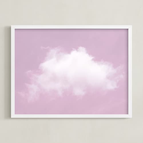 This is a lilac art with standard by Tania Medeiros called cloud in the sky