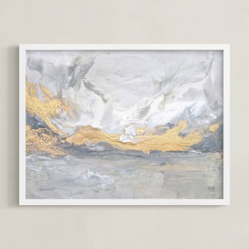 This is a sand art with standard by Julia Contacessi called dune grass